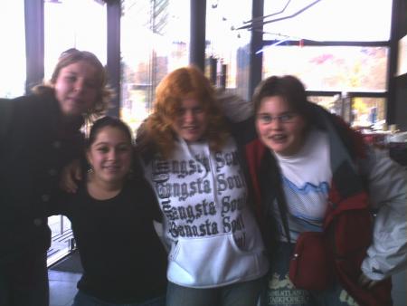 Aurore, Moi, Anas et Floriane