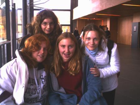 Anas, Justine, Audrey et Jacqueline
