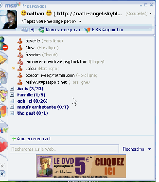 Adresse msn ...