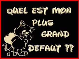 kel est mon + grd défo ?