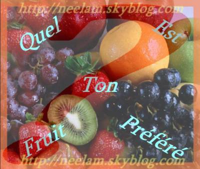 fruits
